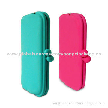 Silicone Coin Purses, Dust-proof, Easy to Clean, Fashionable Design